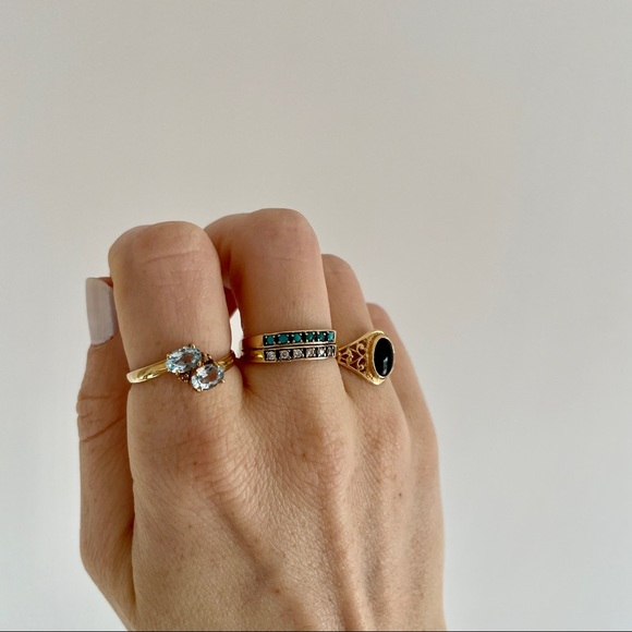 ✨VINTAGE✨RINGS✨‎ Authentic Stones ✨ From My Private Collection ✨ - Picture 9 of 9